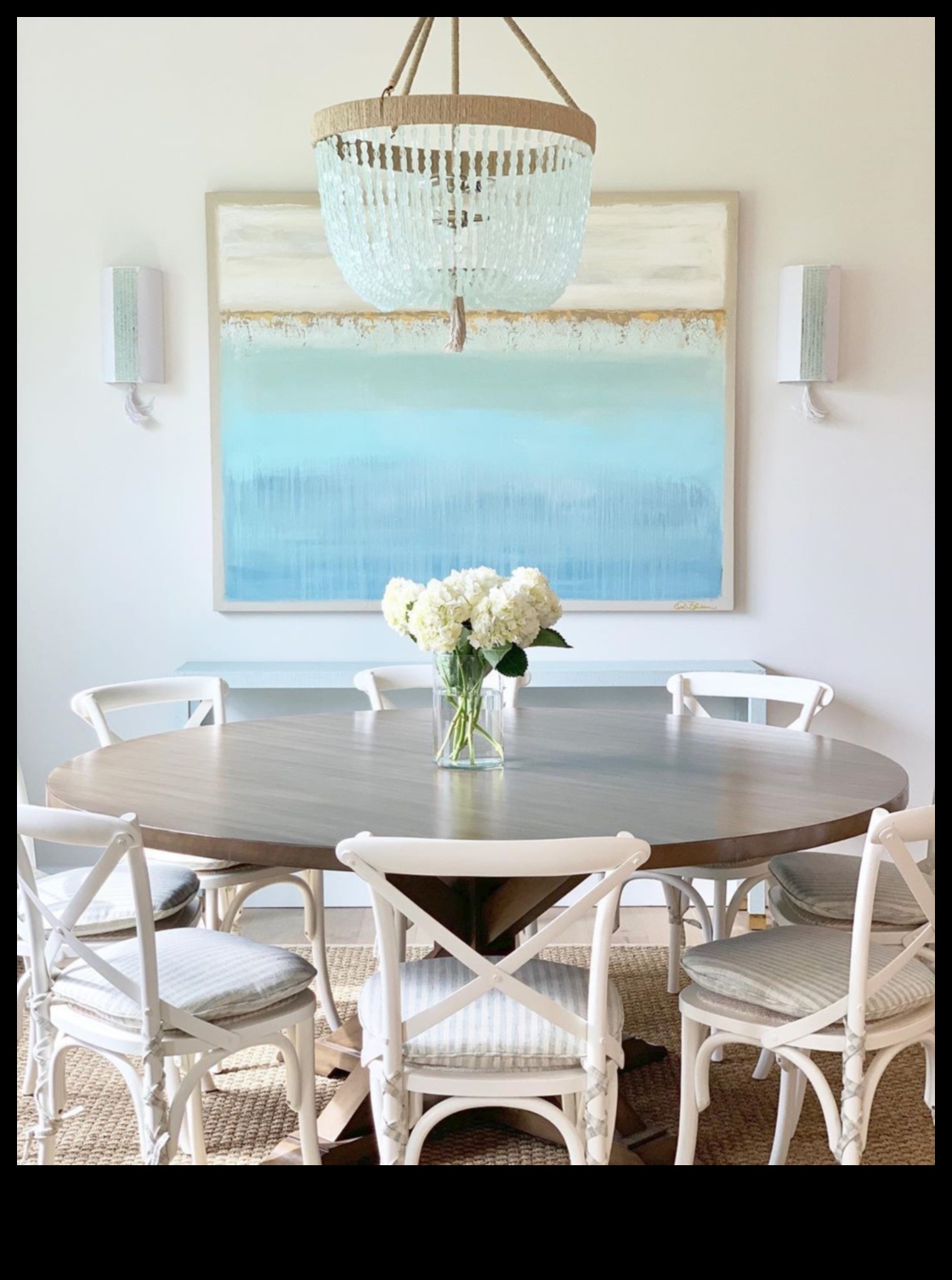 Διακόσμηση παραθαλάσσιας τραπεζαρίας για Beachy Vibes