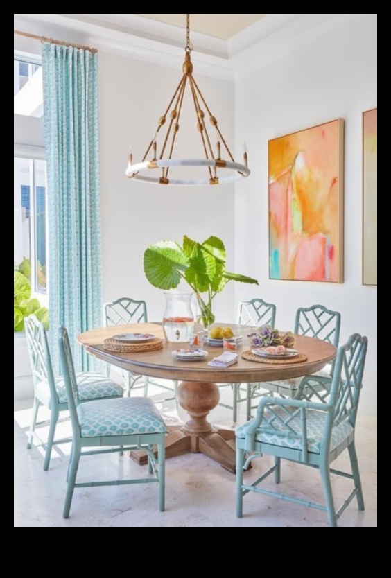 Διακόσμηση παραθαλάσσιας τραπεζαρίας για Beachy Vibes