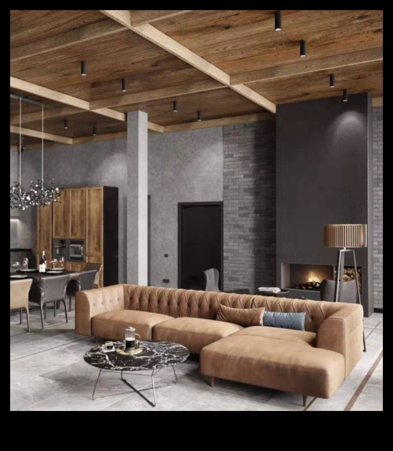 Industrial Chic Σαλόνι Μια μοντέρνα εμφάνιση σε ένα Rustic Classic 4 Πώς μπορώ να πετύχω ένα Industrial Chic Σαλόνι με Urban Loft Vibes;