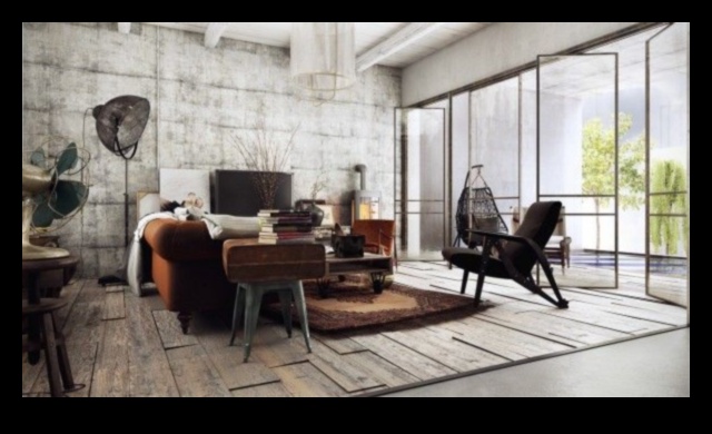 Industrial Chic Σαλόνι Μια μοντέρνα εμφάνιση σε ένα Rustic Classic 2 Πώς μπορώ να πετύχω ένα Industrial Chic Σαλόνι με Urban Loft Vibes;