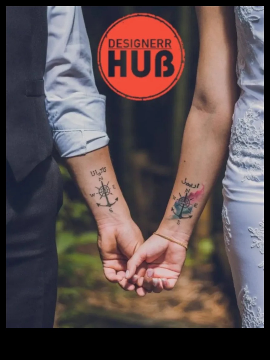 Heartfult Harmony: Ζευγάρι Τατουάζ που απεικονίζουν την αληθινή αγάπη