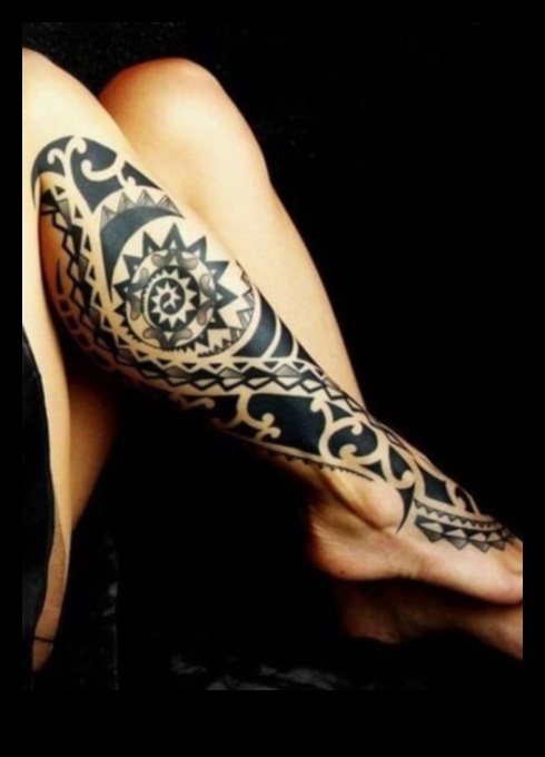 Lower Limb Legends: Craftsmanship in Stunning Leg Tattoo Narratives