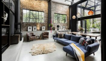 Πώς μπορώ να πετύχω ένα Industrial Chic Σαλόνι με Urban Loft Vibes;