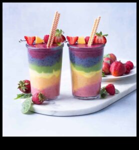 Rainbow Revival: Αγκαλιάζοντας ένα φάσμα χρωμάτων στα Smoothies σας