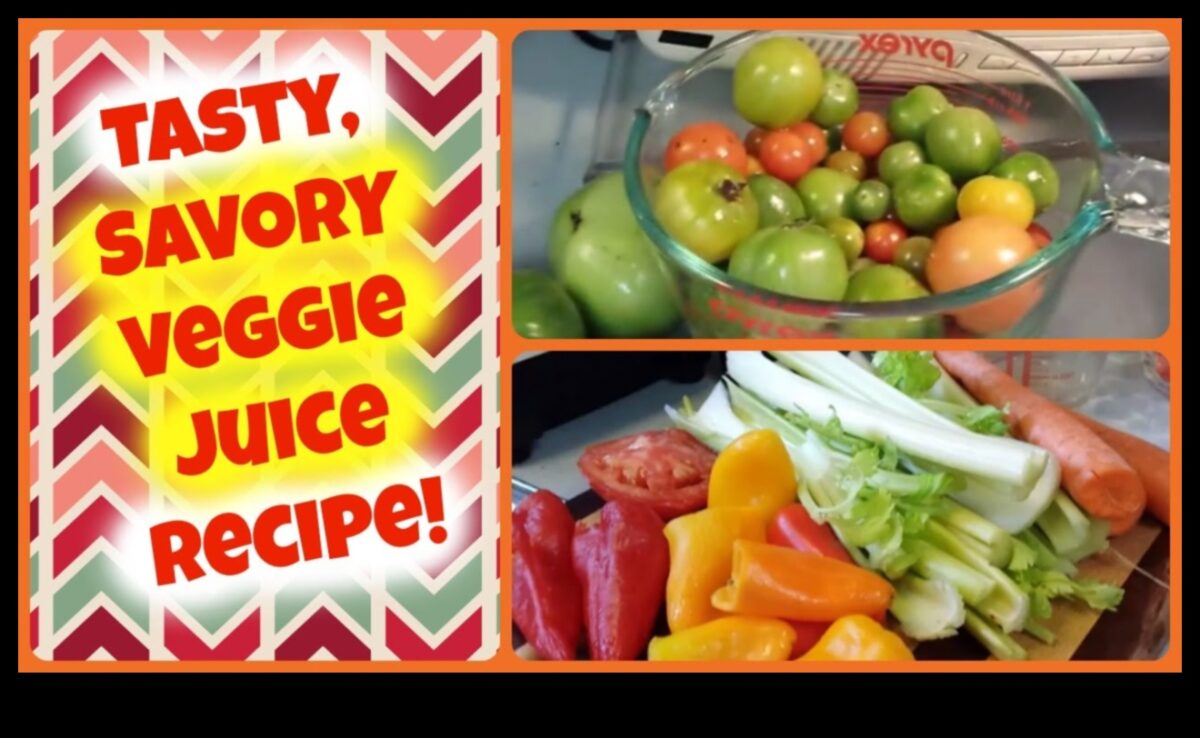 Savory Veggie Sensations: Δημιουργία δημιουργικών και γευστικών συνδυασμών χυμών