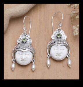 Sculpted Serenity: Find Peace in the Craftmanship of Our Serene Earrings