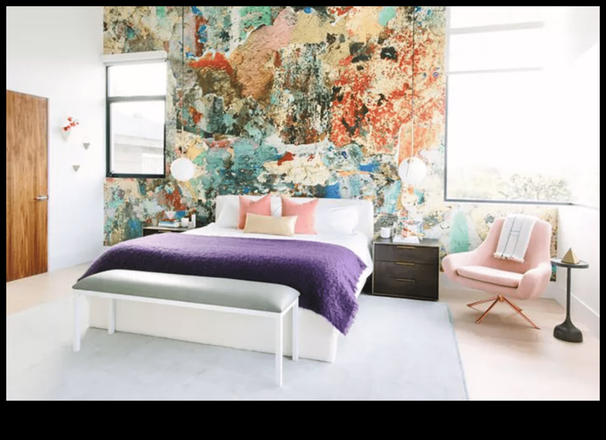 Εκλεκτική διακόσμηση υπνοδωματίου Ένας συνδυασμός στυλ 1 Εκλεκτική διακόσμηση υπνοδωματίου για μοναδική εμφάνιση