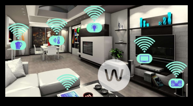 Καινοτομίες στην έξυπνη τεχνολογία για έννοιες απρόσκοπτης διακόσμησης