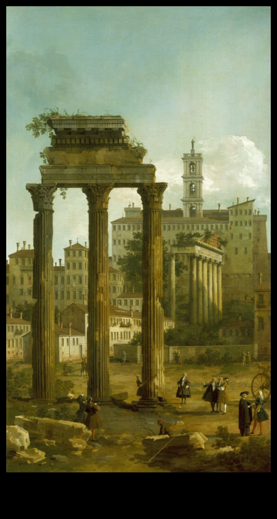 Καμβάδες Capitolium: Καλλιτεχνικές αναπαραστάσεις ρωμαϊκών ναών