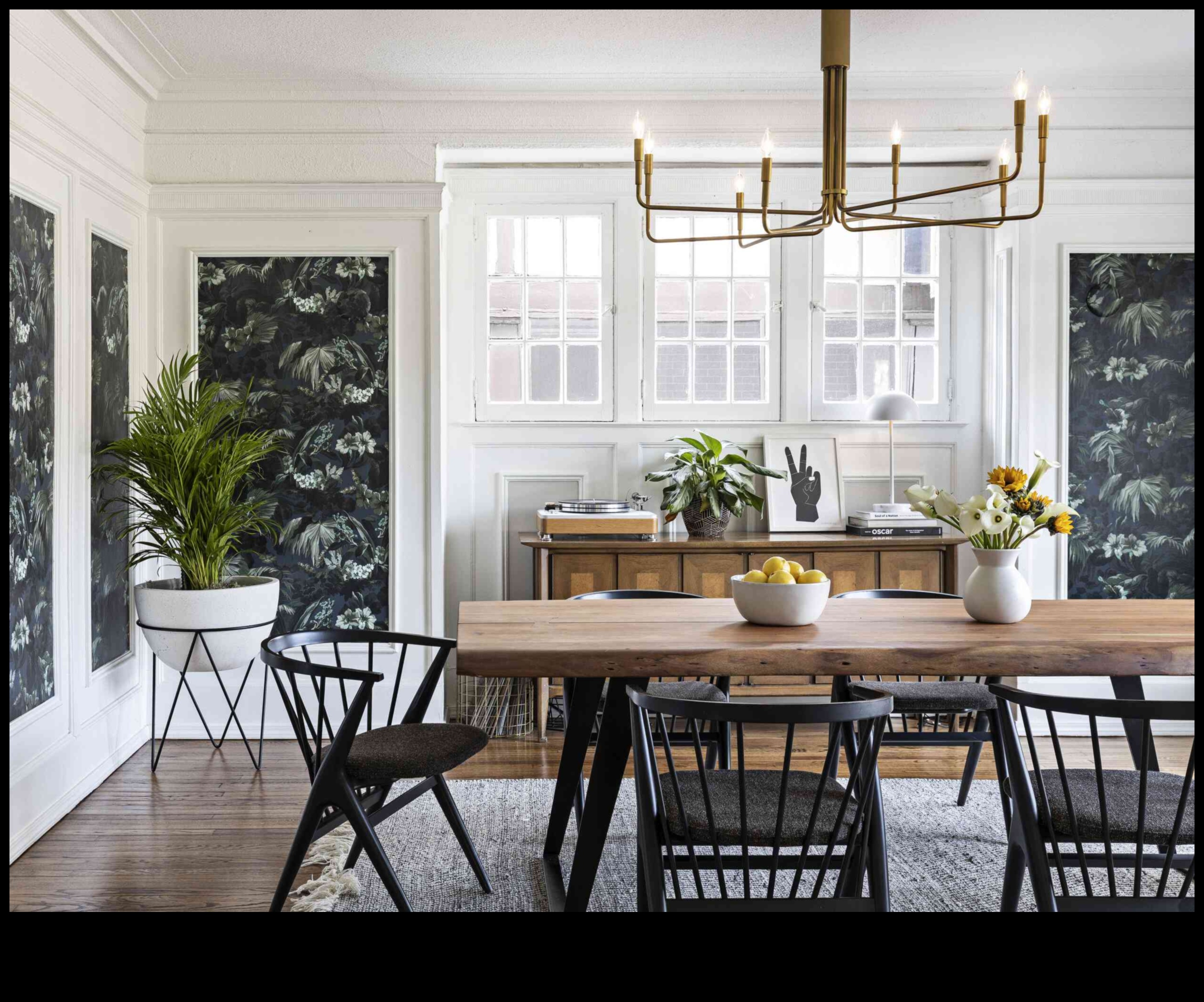 Κομψή διακόσμηση τραπεζαρίας εμπνεύσεις