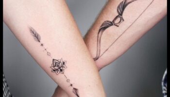 Heartfult Harmony: Ζευγάρι Τατουάζ που απεικονίζουν την αληθινή αγάπη