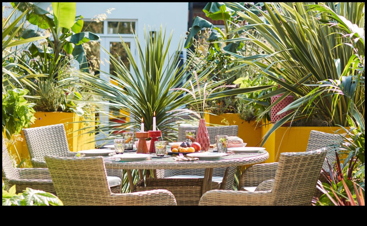 Διακόσμηση με τροπικό θέμα για μια χαλαρή ατμόσφαιρα